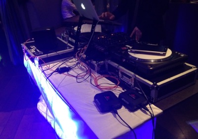 DJ機器設置